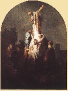 REMBRANDT Harmenszoon van Rijn Deposition from the Cross fgu oil painting artist